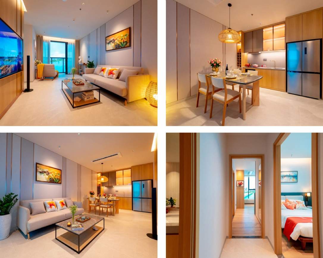 m riverside danang 2-bedroom apartment